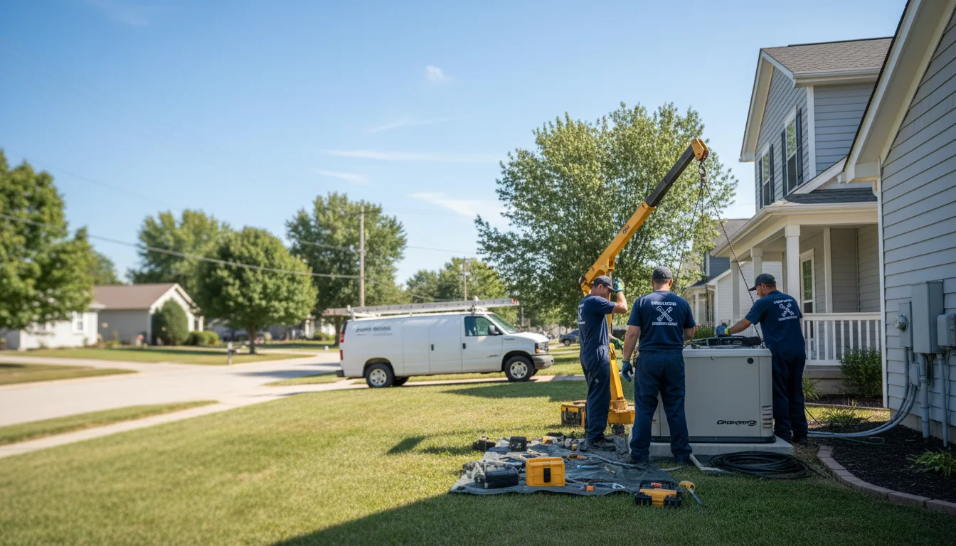 Generator Installation in Jeffersonville, VT near me